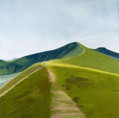 art oil painting reproduction of  Hans Vandekerckhove Pen-y-fan 1957 museum quality handmade