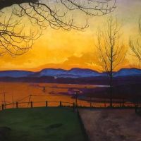Harald Oskar Sohlberg Spring Evening - 1913