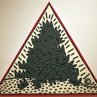 Haring Pile Of Crown 1988 Homage To Basquiat