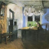 Harriet Backer Ved Lampelys