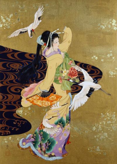 art oil painting reproduction of  Haruyo Morita Dancing museum quality handmade