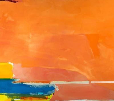 art oil painting reproduction of  Helen Frankenthaler Elberta 1975 museum quality handmade