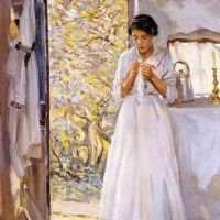 Helen Galloway Mcnicoll The Open Door Ca. 1913