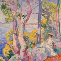Henri Charles Manguin Morning At Cavaliere 1906 Hand Painted Reproduction