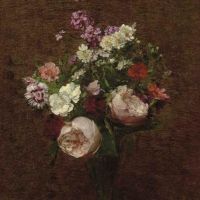 Henri Fantin-latour Vase De Fleurs 1876