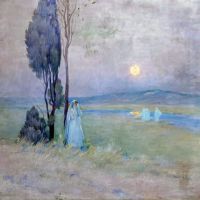 Henri Le Sidaner The Communicant - 1893
