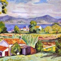 Henri Manguin Golf At Saint-tropez 1917