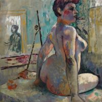 Henri Manguin Nu A L Atelier - La Croupe Rue Boursault - 1903