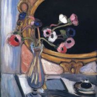 Henri Matisse Anemone And Mirror 1920