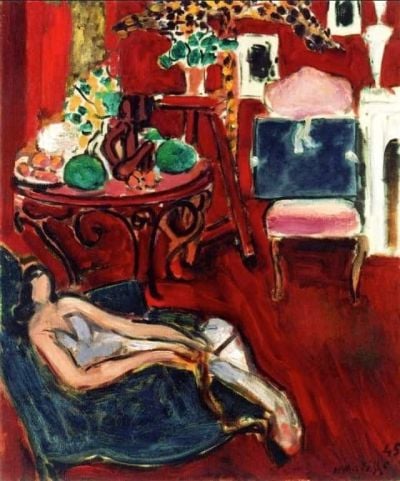 art oil painting reproduction of  Henri Matisse Blue Sketchbook museum quality handmade