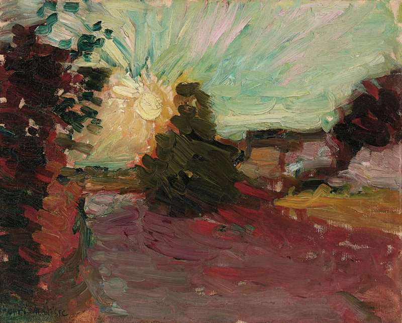 Henri Matisse Coucher De Soleil En Corse 1898 museum quality