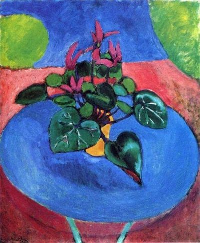 art oil painting reproduction of  Henri Matisse Cyclamen Pourpre 1911 - 1912 museum quality handmade