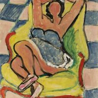 Henri Matisse Dancer In Repose 1942