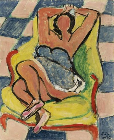 art oil painting reproduction of  Henri Matisse Dancer In Repose 1942 museum quality handmade