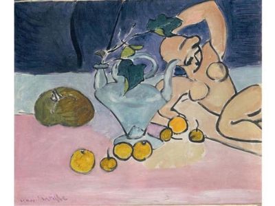art oil painting reproduction of  Henri Matisse Donna Con Anfora 1953 museum quality handmade