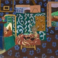 Henri Matisse Eggplant Interior - 1911