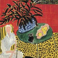 Henri Matisse Interior With Black Fern 1948