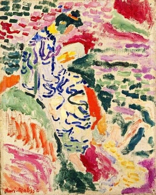 Henri Matisse La Japonaise - Woman Beside The Water museum quality