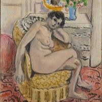 Henri Matisse Nude In An Armchair Nu Au Fauteuil 1920