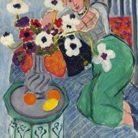 Henri Matisse Odalisque Harmony In Blue 1937