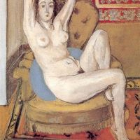 Henri Matisse Odalisque With Magnolia 1923 - 1924