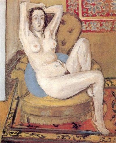 art oil painting reproduction of  Henri Matisse Odalisque With Magnolia 1923 - 1924 museum quality handmade