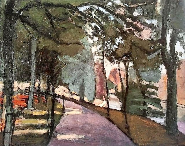 Henri Matisse The Path In The Bois De Boulogne 1902 museum quality