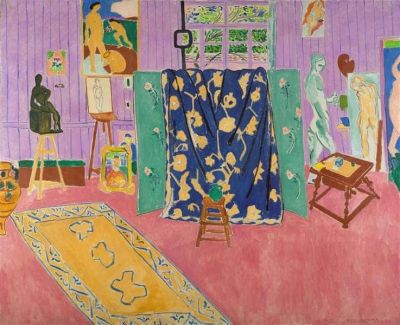 art oil painting reproduction of  Henri Matisse The Pink Studio museum quality handmade