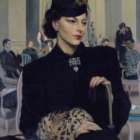 Herbert James Gunn Pauline Waiting - 1939