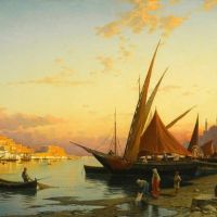 Hermann David Salomon Corrodi The Golden Horn Constantinople
