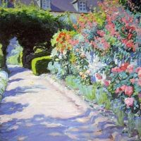 Hilda Rix Nicholas Cottage Garden
