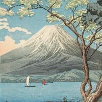 Hiroaki Takash Mont Fuji From Lake Yamanaka Before 1936
