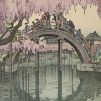 Hiroshi Yoshida Kameido Bridge 1927
