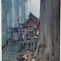 Hiroshi Yoshida Misty Day In Nikko 1937