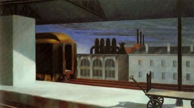 art oil painting reproduction of  Hopper Dawn In Pennsylvania museum quality handmade