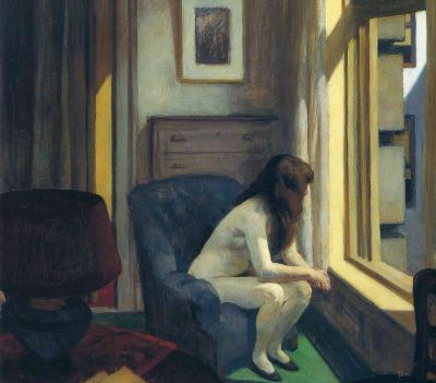 art oil painting reproduction of  Hopper Eleven Am museum quality handmade