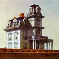 Hopper House By The Railroad