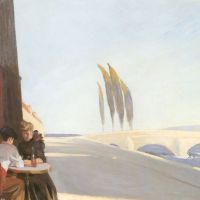 Hopper Le Bistro Or Wine Shop 1909