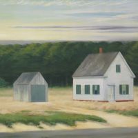 Hopper October On Cape Cod Hand Painted Reproduction