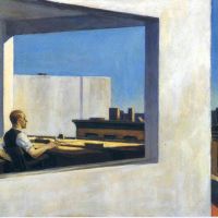 Hopper Office In A Small City