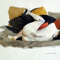 Hopper Reclining Nude