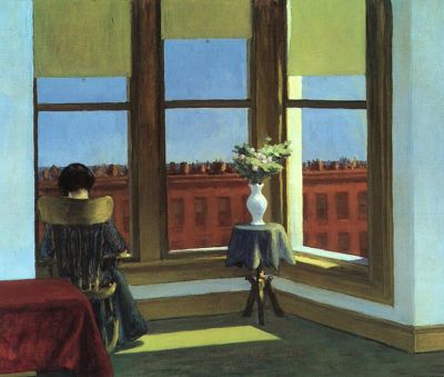 art oil painting reproduction of  Hopper Room In Brooklyn museum quality handmade