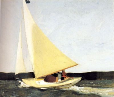 art oil painting reproduction of  Hopper Sailing museum quality handmade