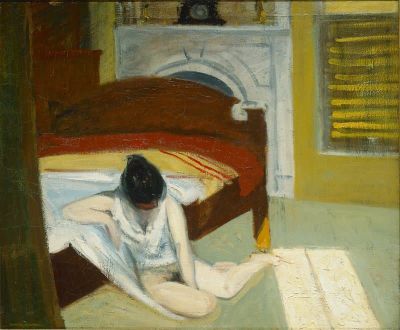 art oil painting reproduction of  Hopper Summer Interior museum quality handmade