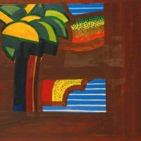 Howard Hodgkin In A Hotel Garden 1974 Hand Painted Reproduction