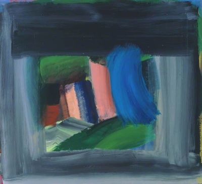 art oil painting reproduction of  Howard Hodgkin Rain museum quality handmade