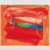 Howard Hodgkin The Sky Is The Limit 2003 Hand Painted Reproduction