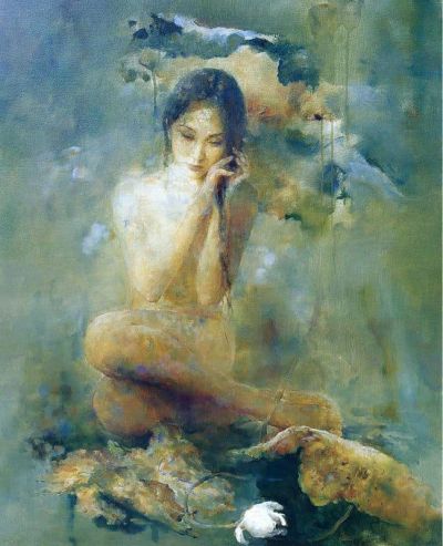 art oil painting reproduction of  Hu Jundi Untitled 1962 museum quality handmade