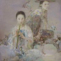 Hu Jundi Untitled 2 Girls