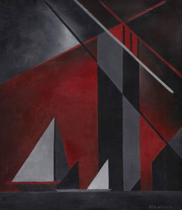 Ida O Keeffe Variation On A Lighthouse Theme Vi - 1932 museum quality